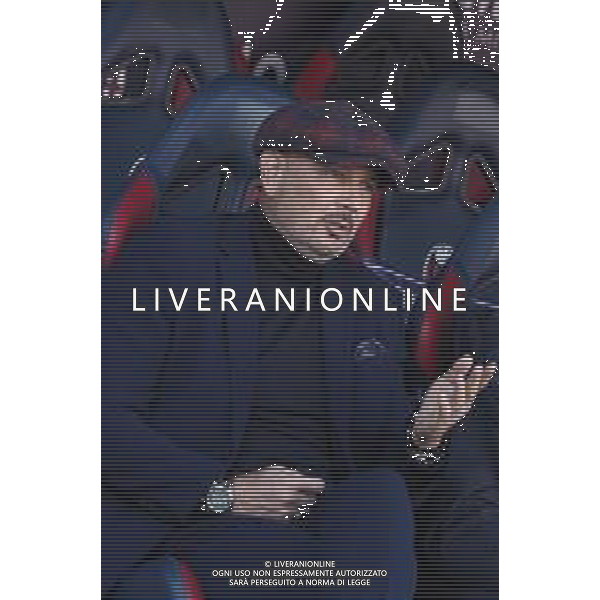 Bologna Calcio vs Reggina 1914 - Italian soccer Coppa Italia match 2020/2021, 27 October 2020 Dall&#39;Ara Stadium, Bologna, Italy Photo showing: Bologna\'s Head Coach Sinisa Mihajlovic @LM/Michele Nucci AG ALDO LIVERANI SAS