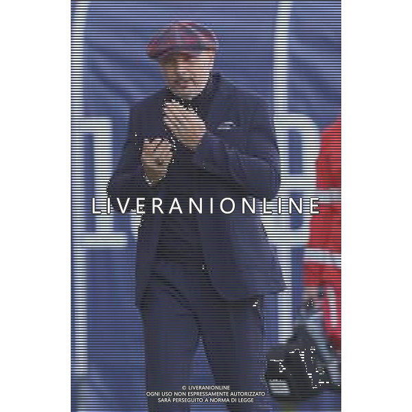 Bologna Calcio vs Reggina 1914 - Italian soccer Coppa Italia match 2020/2021, 27 October 2020 Dall&#39;Ara Stadium, Bologna, Italy Photo showing: Bologna\'s Head Coach Sinisa Mihajlovic @LM/Michele Nucci AG ALDO LIVERANI SAS