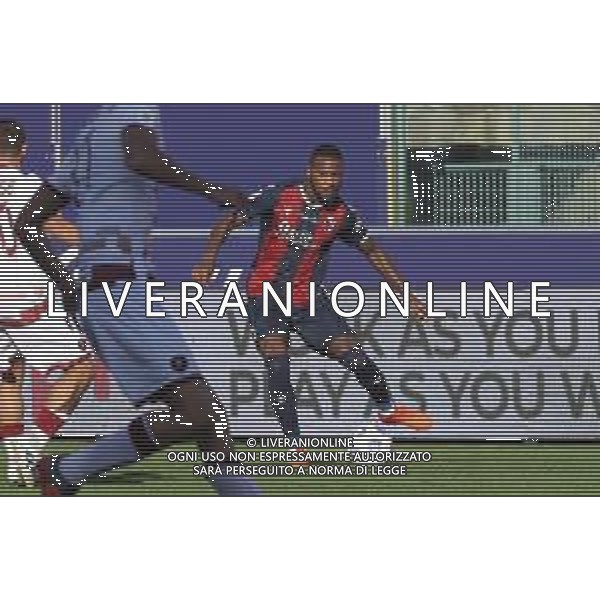 Bologna Calcio vs Reggina 1914 - Italian soccer Coppa Italia match 2020/2021, 27 October 2020 Dall&#39;Ara Stadium, Bologna, Italy Photo showing: Bologna\'s Stefano Denswil @LM/Michele Nucci AG ALDO LIVERANI SAS
