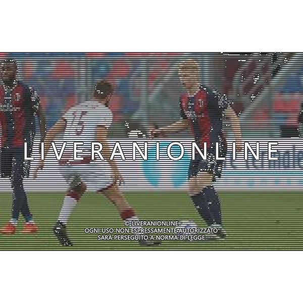Bologna Calcio vs Reggina 1914 - Italian soccer Coppa Italia match 2020/2021, 27 October 2020 Dall&#39;Ara Stadium, Bologna, Italy Photo showing: Bologna\'s Jerdy Schouten @LM/Michele Nucci AG ALDO LIVERANI SAS