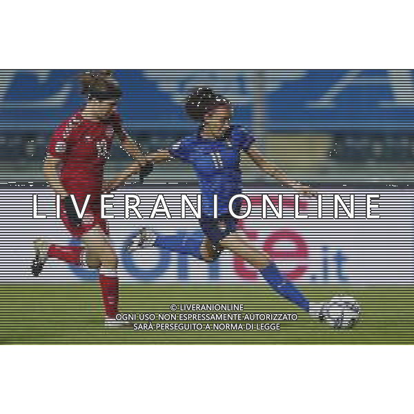 ITALIA vs DANIMARCA Qualificazioni al campionato europeo di calcio femminile 2021- 27/10/2020 nella foto: Barbara Bonansea (Italy) ©Claudio Zamagni/Agenzia Aldo Liverani Barbara Bonansea (Italy) during UEFA Women\'s Euro 2021 qualifying match between ITALY and DENMARK in Empoli on October 27 2020 photo credit by Claudio Zamagni/Aldo Liverani Photo Agency / AGENZIA ALDO LIVERANI SAS