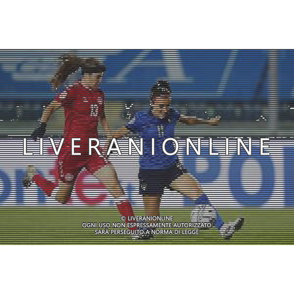 ITALIA vs DANIMARCA Qualificazioni al campionato europeo di calcio femminile 2021- 27/10/2020 nella foto: Barbara Bonansea (Italy) ©Claudio Zamagni/Agenzia Aldo Liverani Barbara Bonansea (Italy) during UEFA Women\'s Euro 2021 qualifying match between ITALY and DENMARK in Empoli on October 27 2020 photo credit by Claudio Zamagni/Aldo Liverani Photo Agency / AGENZIA ALDO LIVERANI SAS