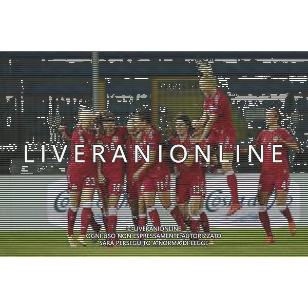 ITALIA vs DANIMARCA Qualificazioni al campionato europeo di calcio femminile 2021- 27/10/2020 nella foto: Esultanza danimarca dopo il goal ©Claudio Zamagni/Agenzia Aldo Liverani denmark celebrates after scoring a goal during UEFA Women\'s Euro 2021 qualifying match between ITALY and DENMARK in Empoli on October 27 2020 photo credit by Claudio Zamagni/Aldo Liverani Photo Agency / AGENZIA ALDO LIVERANI SAS