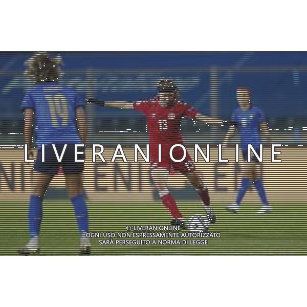 ITALIA vs DANIMARCA Qualificazioni al campionato europeo di calcio femminile 2021- 27/10/2020 nella foto: Sofie Junge Pedersen (Denmark) ©Claudio Zamagni/Agenzia Aldo Liverani Sofie Junge Pedersen (Denmark) during UEFA Women\'s Euro 2021 qualifying match between ITALY and DENMARK in Empoli on October 27 2020 photo credit by Claudio Zamagni/Aldo Liverani Photo Agency / AGENZIA ALDO LIVERANI SAS
