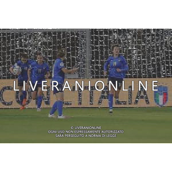 ITALIA vs DANIMARCA Qualificazioni al campionato europeo di calcio femminile 2021- 27/10/2020 nella foto: Esultanza italia dopo il goal Valentina Giacinti ©Claudio Zamagni/Agenzia Aldo Liverani italy celebrates after scoring a goal during UEFA Women\'s Euro 2021 qualifying match between ITALY and DENMARK in Empoli on October 27 2020 photo credit by Claudio Zamagni/Aldo Liverani Photo Agency / AGENZIA ALDO LIVERANI SAS