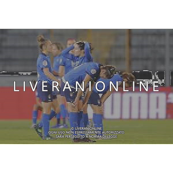 ITALIA vs DANIMARCA Qualificazioni al campionato europeo di calcio femminile 2021- 27/10/2020 nella foto: delusione italia a fine partita ©Claudio Zamagni/Agenzia Aldo Liverani during UEFA Women\'s Euro 2021 qualifying match between ITALY and DENMARK in Empoli on October 27 2020 photo credit by Claudio Zamagni/Aldo Liverani Photo Agency / AGENZIA ALDO LIVERANI SAS