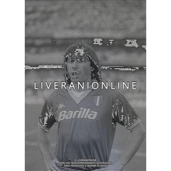 21-06-1984 VERONA ANDATA DI FINALE COPPA ITALIA VERONA ROMA 1-1 NELLA FOTO BRUNO CONTI AG ALDO LIVERANI SAS