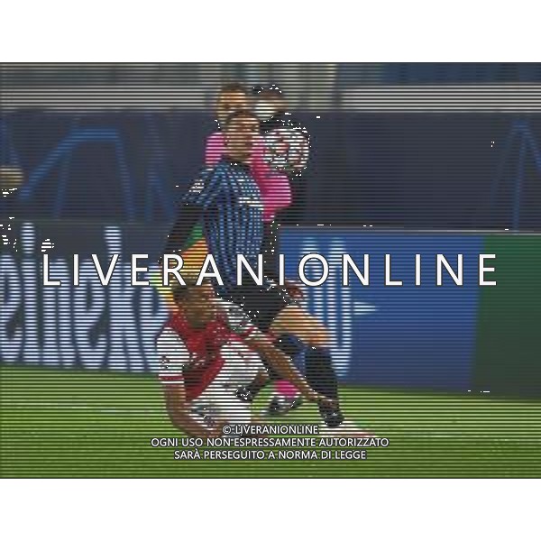 Atalanta-Ajax Uefa Champions League 2020/2021 2a giornata Bergamo, 27 Ottobre 2020 Nella foto: David Neres e Robin Gosens Ph. Soli - Ag. Aldo Liverani / AGENZIA ALDO LIVERANI SAS