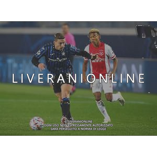 Atalanta-Ajax Uefa Champions League 2020/2021 2a giornata Bergamo, 27 Ottobre 2020 Nella foto: Robin Gosens e David Neres Ph. Soli - Ag. Aldo Liverani / AGENZIA ALDO LIVERANI SAS
