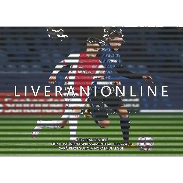Atalanta-Ajax Uefa Champions League 2020/2021 2a giornata Bergamo, 27 Ottobre 2020 Nella foto: Hans Hateboer e Nico Tagliafico Ph. Soli - Ag. Aldo Liverani / AGENZIA ALDO LIVERANI SAS