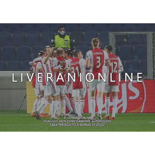 Atalanta-Ajax Uefa Champions League 2020/2021 2a giornata Bergamo, 27 Ottobre 2020 Nella foto: Lassina Traore\' esulta dopo il gol del 2-0 Ph. Soli - Ag. Aldo Liverani / AGENZIA ALDO LIVERANI SAS