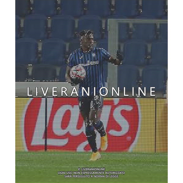 Atalanta-Ajax Uefa Champions League 2020/2021 2a giornata Bergamo, 27 Ottobre 2020 Nella foto: Duvan Zapata esulta dopo il primo gol del 2-1 Ph. Soli - Ag. Aldo Liverani / AGENZIA ALDO LIVERANI SAS