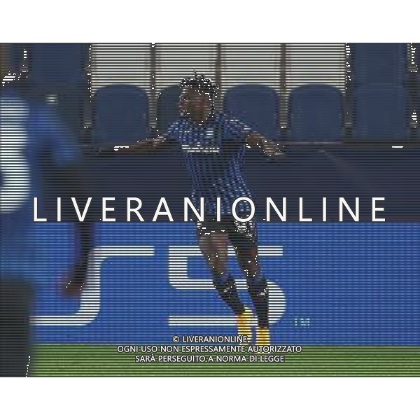 Atalanta-Ajax Uefa Champions League 2020/2021 2a giornata Bergamo, 27 Ottobre 2020 Nella foto: Duvan Zapata esulta dopo il secondo gol del 2-2 Ph. Soli - Ag. Aldo Liverani / AGENZIA ALDO LIVERANI SAS
