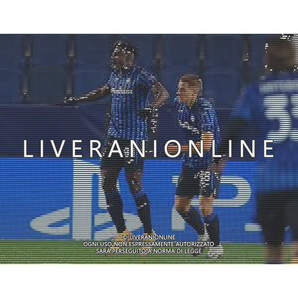 Atalanta-Ajax Uefa Champions League 2020/2021 2a giornata Bergamo, 27 Ottobre 2020 Nella foto: Duvan Zapata esulta dopo il secondo gol del 2-2 Ph. Soli - Ag. Aldo Liverani / AGENZIA ALDO LIVERANI SAS