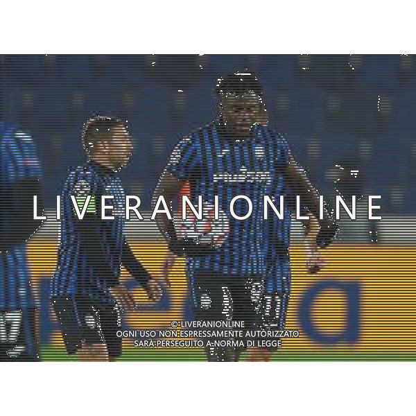 Atalanta-Ajax Uefa Champions League 2020/2021 2a giornata Bergamo, 27 Ottobre 2020 Nella foto: Duvan Zapata esulta dopo il secondo gol del 2-2 Ph. Soli - Ag. Aldo Liverani / AGENZIA ALDO LIVERANI SAS