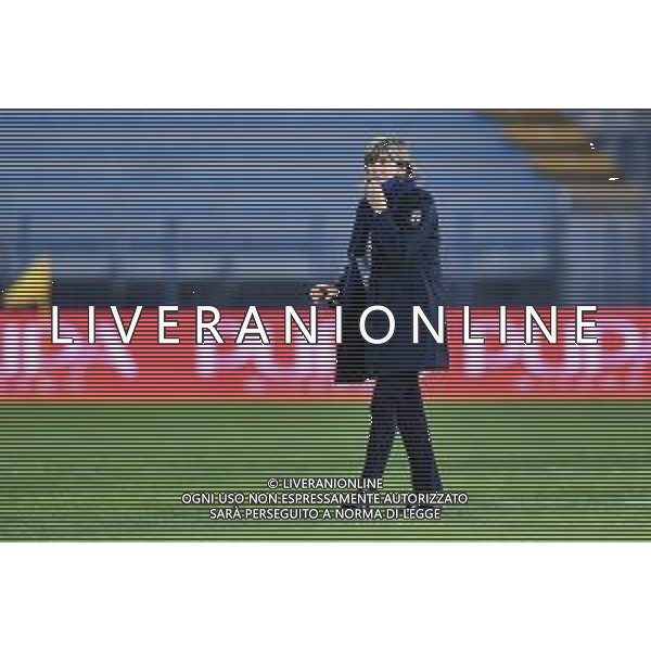 ualificazione Euro 2022 - Italia femminile vs Danimarca - Italian Soccer Team, 27 October 2020 empoli, Italy Photo showing: Milena Bertolini (Head Coach Italia) @LM/Lisa Guglielmi/ AGENZIA ALDO LIVERANI SAS