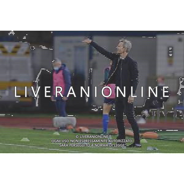 Euro 2022 Qualifiers - Italy Women vs Denmark - Italian Soccer Team, 27 October 2020 Carlo Castellani Stadium, empoli, Italy Photo showing: Lars Sondergaard (Head Coach Denmark) @LM/Lisa Guglielmi/ AGENZIA ALDO LIVERANI SAS