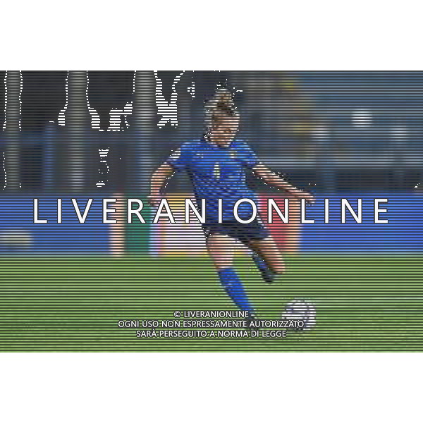 Euro 2022 Qualifiers - Italy Women vs Denmark - Italian Soccer Team, 27 October 2020 Carlo Castellani Stadium, empoli, Italy Photo showing: Aurora Galli (Italy) @LM/Lisa Guglielmi/ AGENZIA ALDO LIVERANI SAS