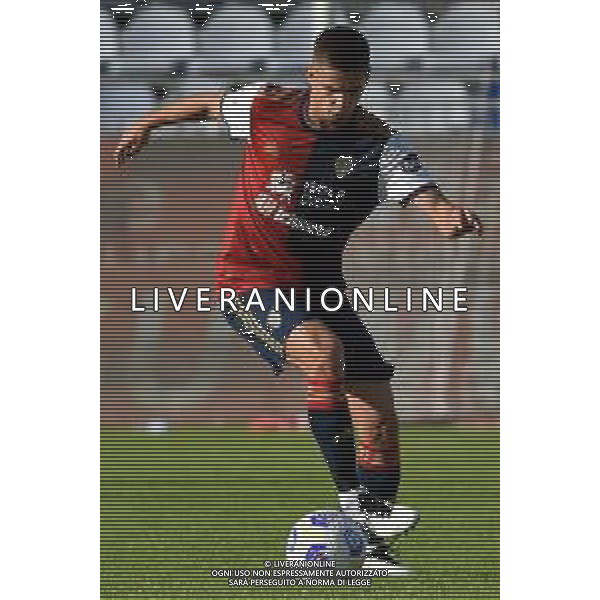 28-10-2020-CAGLIARI CALCIO-U.S.. CREMONESE. 3° TURNO COPPA ITALIA 2020/2021. ITALIA, SARDEGNA, CAGLIARI, STADIO SARDEGNA ARENA. SALVATORE MOI/ALDO LIVERANI SAS NELLA FOTO: MARIN CAGLIARI. / AGENZIA ALDO LIVERANI SAS