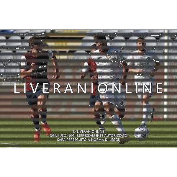 28-10-2020-CAGLIARI CALCIO-U.S.. CREMONESE. 3° TURNO COPPA ITALIA 2020/2021. ITALIA, SARDEGNA, CAGLIARI, STADIO SARDEGNA ARENA. SALVATORE MOI/ALDO LIVERANI SAS NELLA FOTO: TRAMONI CAGLIARI, DELI CREMONESE. / AGENZIA ALDO LIVERANI SAS