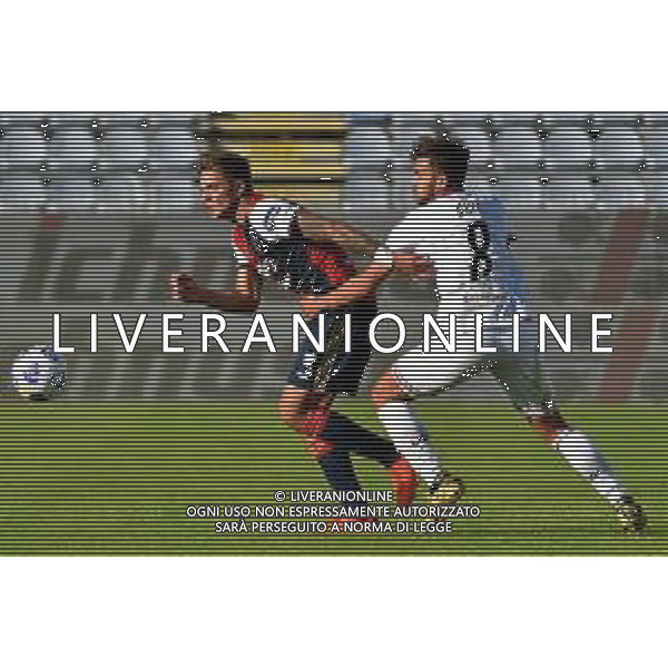 28-10-2020-CAGLIARI CALCIO-U.S.. CREMONESE. 3° TURNO COPPA ITALIA 2020/2021. ITALIA, SARDEGNA, CAGLIARI, STADIO SARDEGNA ARENA. SALVATORE MOI/ALDO LIVERANI SAS NELLA FOTO: TRIPALDELLI CAGLIARI, DELI CREMONESE. / AGENZIA ALDO LIVERANI SAS