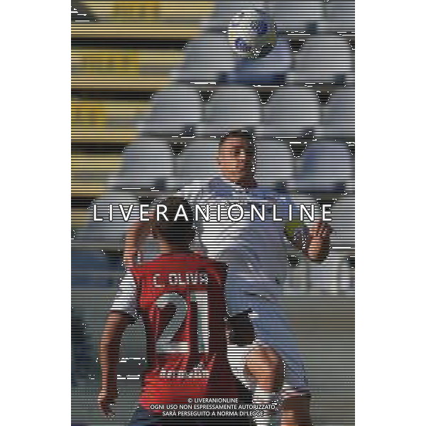 28-10-2020-CAGLIARI CALCIO-U.S.. CREMONESE. 3° TURNO COPPA ITALIA 2020/2021. ITALIA, SARDEGNA, CAGLIARI, STADIO SARDEGNA ARENA. SALVATORE MOI/ALDO LIVERANI SAS NELLA FOTO: OLIVA / AGENZIA ALDO LIVERANI SAS