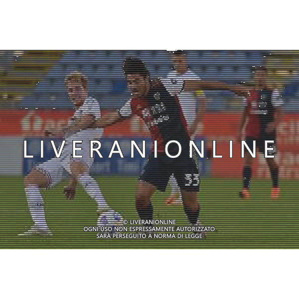 28-10-2020-CAGLIARI CALCIO-U.S.. CREMONESE. 3° TURNO COPPA ITALIA 2020/2021. ITALIA, SARDEGNA, CAGLIARI, STADIO SARDEGNA ARENA. SALVATORE MOI/ALDO LIVERANI SAS NELLA FOTO: RICCARDO SOTTIL CAGLIARI. / AGENZIA ALDO LIVERANI SAS