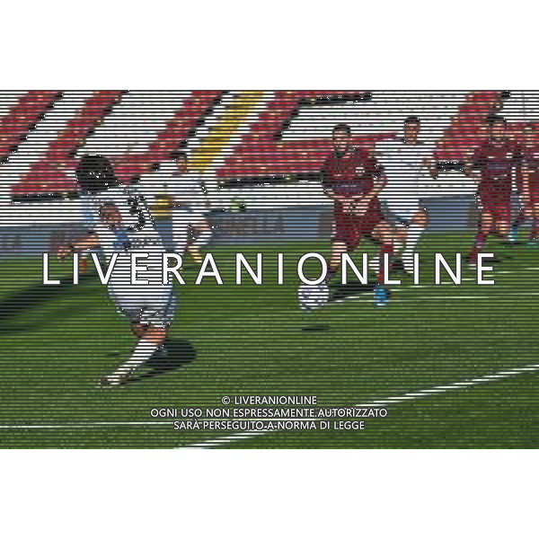 Cittadella vs Spezia - Coppa Italia 2020/2021, 28 ottobre 2020 Cittadella (Pd), Italia Nella foto: tiro Daniele VERDE (Spezia Calcio) @LM/Alessio Marini/ AGENZIA ALDO LIVERANI SAS