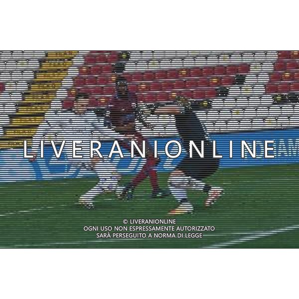 Cittadella vs Spezia - Coppa Italia 2020/2021, 28 ottobre 2020 Cittadella (Pd), Italia Nella foto: tiro Salvador "Salva" FERRER CANALS (Spezia Calcio) @LM/Alessio Marini/ AGENZIA ALDO LIVERANI SAS