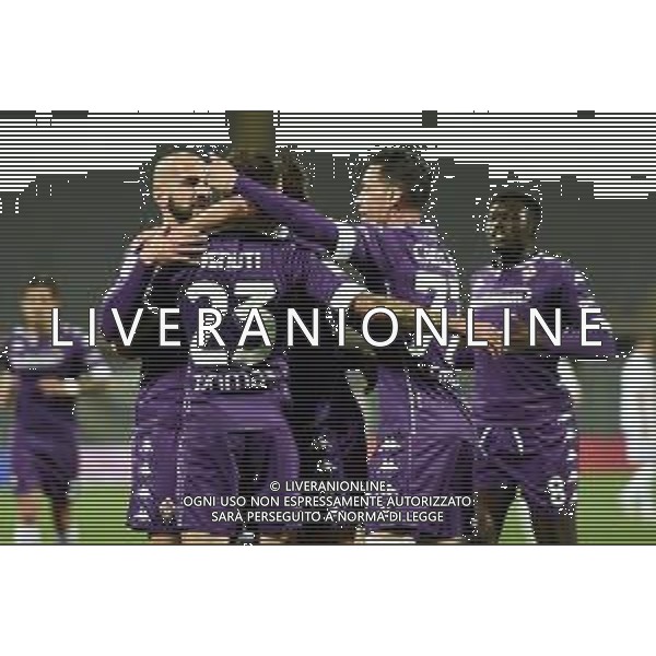 ACF Fiorentina vs Padova Calcio - Italian soccer Coppa Italia match 2020/2021, 28 October 2020 florence, Italy Photo showing: Lorenzo Venuti of ACF Fiorentina celebrates after scoring a goal @LM/Matteo Papini/ AGENZIA ALDO LIVERANI SAS