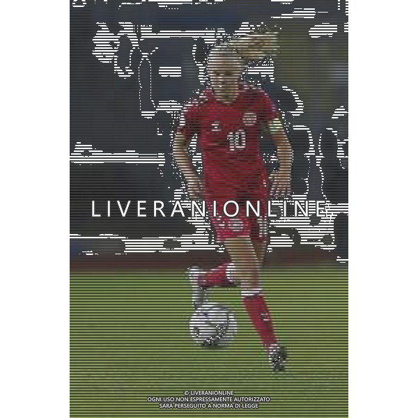 ITALIA vs DANIMARCA Qualificazioni al campionato europeo di calcio femminile 2021- 27/10/2020 nella foto: Pernille Harder (Denmark) ©Claudio Zamagni/Agenzia Aldo Liverani Pernille Harder (Denmark) during UEFA Women\'s Euro 2021 qualifying match between ITALY and DENMARK in Empoli on October 27 2020 photo credit by Claudio Zamagni/Aldo Liverani Photo Agency