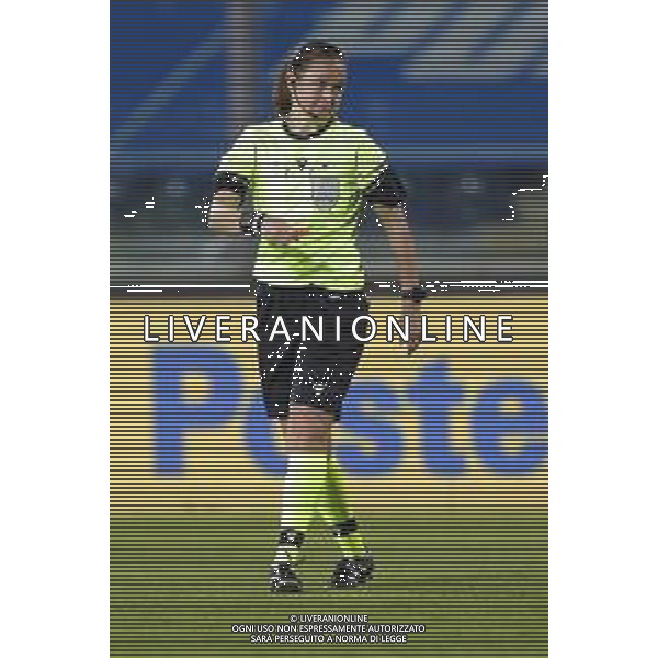 ITALIA vs DANIMARCA Qualificazioni al campionato europeo di calcio femminile 2021- 27/10/2020 nella foto: Arbitro Cheryl Foster ©Claudio Zamagni/Agenzia Aldo Liverani Referee Cheryl Foster during UEFA Women\'s Euro 2021 qualifying match between ITALY and DENMARK in Empoli on October 27 2020 photo credit by Claudio Zamagni/Aldo Liverani Photo Agency