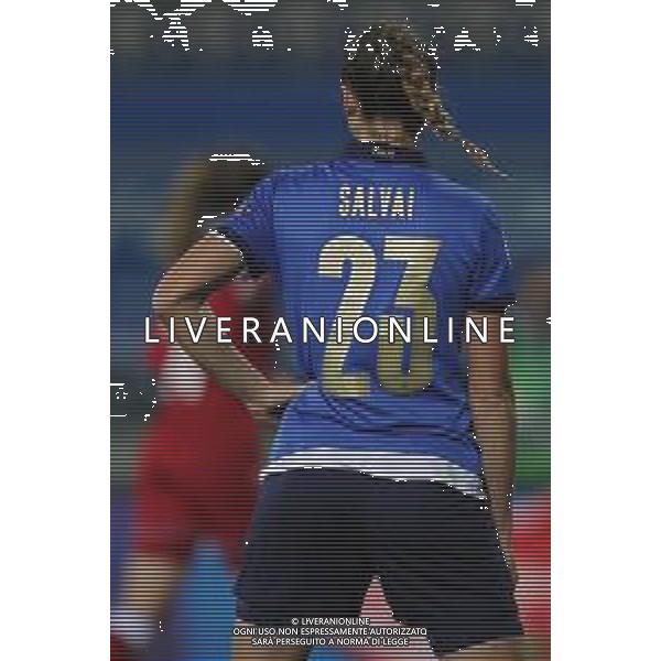 ITALIA vs DANIMARCA Qualificazioni al campionato europeo di calcio femminile 2021- 27/10/2020 nella foto: Cecilia Salvai (Italy) ©Claudio Zamagni/Agenzia Aldo Liverani Cecilia Salvai (Italy) during UEFA Women\'s Euro 2021 qualifying match between ITALY and DENMARK in Empoli on October 27 2020 photo credit by Claudio Zamagni/Aldo Liverani Photo Agency