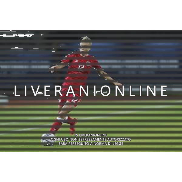 ITALIA vs DANIMARCA Qualificazioni al campionato europeo di calcio femminile 2021- 27/10/2020 nella foto: Stine Larsen (Denmark) ©Claudio Zamagni/Agenzia Aldo Liverani Stine Larsen (Denmark) during UEFA Women\'s Euro 2021 qualifying match between ITALY and DENMARK in Empoli on October 27 2020 photo credit by Claudio Zamagni/Aldo Liverani Photo Agency