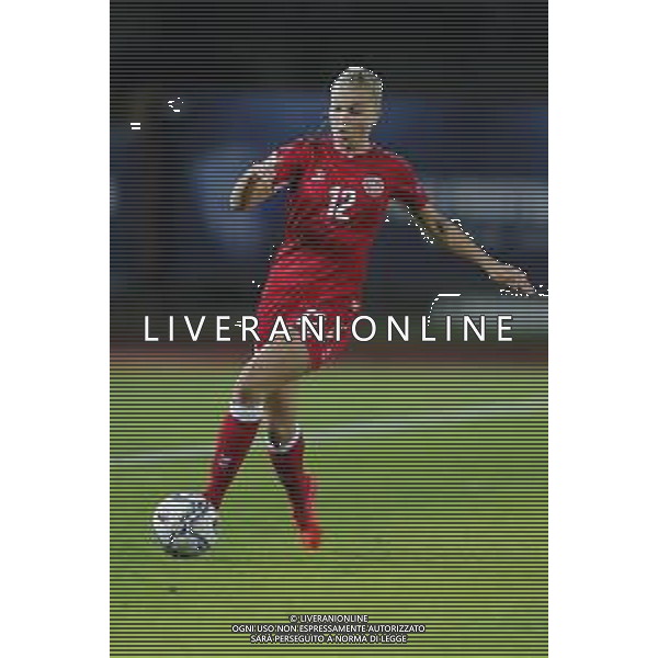 ITALIA vs DANIMARCA Qualificazioni al campionato europeo di calcio femminile 2021- 27/10/2020 nella foto: Stine Larsen (Denmark) ©Claudio Zamagni/Agenzia Aldo Liverani Stine Larsen (Denmark) during UEFA Women\'s Euro 2021 qualifying match between ITALY and DENMARK in Empoli on October 27 2020 photo credit by Claudio Zamagni/Aldo Liverani Photo Agency