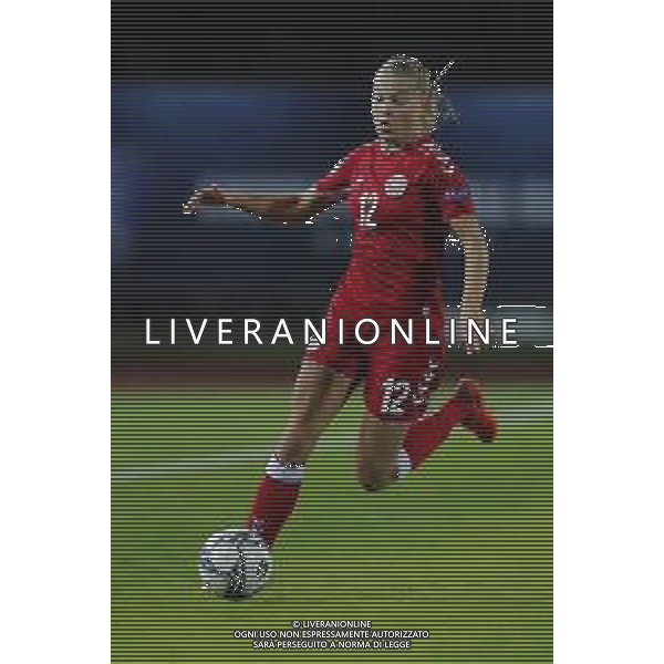 ITALIA vs DANIMARCA Qualificazioni al campionato europeo di calcio femminile 2021- 27/10/2020 nella foto: Stine Larsen (Denmark) ©Claudio Zamagni/Agenzia Aldo Liverani Stine Larsen (Denmark) during UEFA Women\'s Euro 2021 qualifying match between ITALY and DENMARK in Empoli on October 27 2020 photo credit by Claudio Zamagni/Aldo Liverani Photo Agency