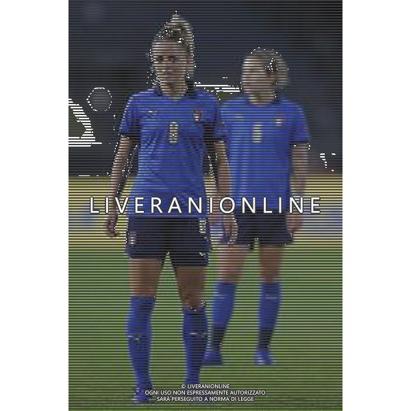 ITALIA vs DANIMARCA Qualificazioni al campionato europeo di calcio femminile 2021- 27/10/2020 nella foto: Martina Rosucci (Italy) ©Claudio Zamagni/Agenzia Aldo Liverani Martina Rosucci (Italy) during UEFA Women\'s Euro 2021 qualifying match between ITALY and DENMARK in Empoli on October 27 2020 photo credit by Claudio Zamagni/Aldo Liverani Photo Agency