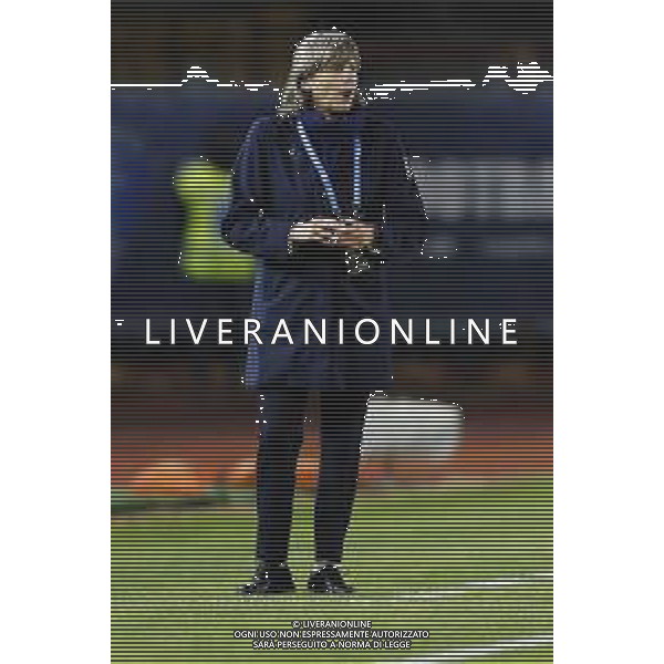 ITALIA vs DANIMARCA Qualificazioni al campionato europeo di calcio femminile 2021- 27/10/2020 nella foto:Milena Bertolini Coach (Italy) ©Claudio Zamagni/Agenzia Aldo Liverani Milena Bertolini Coach (Italy) during UEFA Women\'s Euro 2021 qualifying match between ITALY and DENMARK in Empoli on October 27 2020 photo credit by Claudio Zamagni/Aldo Liverani Photo Agency