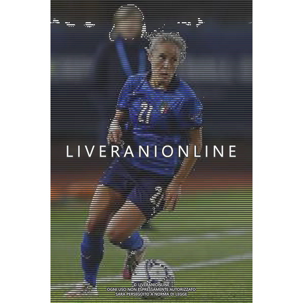 ITALIA vs DANIMARCA Qualificazioni al campionato europeo di calcio femminile 2021- 27/10/2020 nella foto: Valentina Cernoia (Italy) ©Claudio Zamagni/Agenzia Aldo Liverani Valentina Cernoia (Italy) during UEFA Women\'s Euro 2021 qualifying match between ITALY and DENMARK in Empoli on October 27 2020 photo credit by Claudio Zamagni/Aldo Liverani Photo Agency