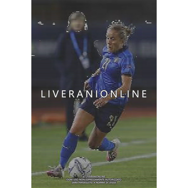 ITALIA vs DANIMARCA Qualificazioni al campionato europeo di calcio femminile 2021- 27/10/2020 nella foto: Valentina Cernoia (Italy) ©Claudio Zamagni/Agenzia Aldo Liverani Valentina Cernoia (Italy) during UEFA Women\'s Euro 2021 qualifying match between ITALY and DENMARK in Empoli on October 27 2020 photo credit by Claudio Zamagni/Aldo Liverani Photo Agency