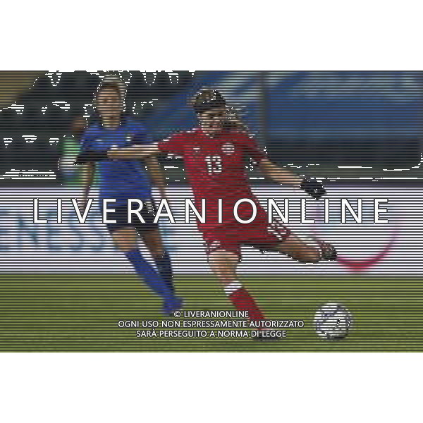 ITALIA vs DANIMARCA Qualificazioni al campionato europeo di calcio femminile 2021- 27/10/2020 nella foto: Sofie Svava (Denmark) ©Claudio Zamagni/Agenzia Aldo Liverani Sofie Junge Pedersen (Denmark) during UEFA Women\'s Euro 2021 qualifying match between ITALY and DENMARK in Empoli on October 27 2020 photo credit by Claudio Zamagni/Aldo Liverani Photo Agency