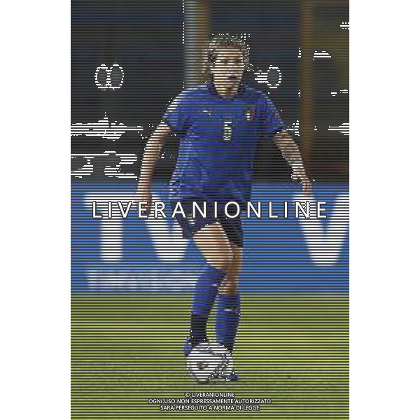 ITALIA vs DANIMARCA Qualificazioni al campionato europeo di calcio femminile 2021- 27/10/2020 nella foto: Elena Linari (Italy) ©Claudio Zamagni/Agenzia Aldo Liverani Elena Linari (Italy) during UEFA Women\'s Euro 2021 qualifying match between ITALY and DENMARK in Empoli on October 27 2020 photo credit by Claudio Zamagni/Aldo Liverani Photo Agency
