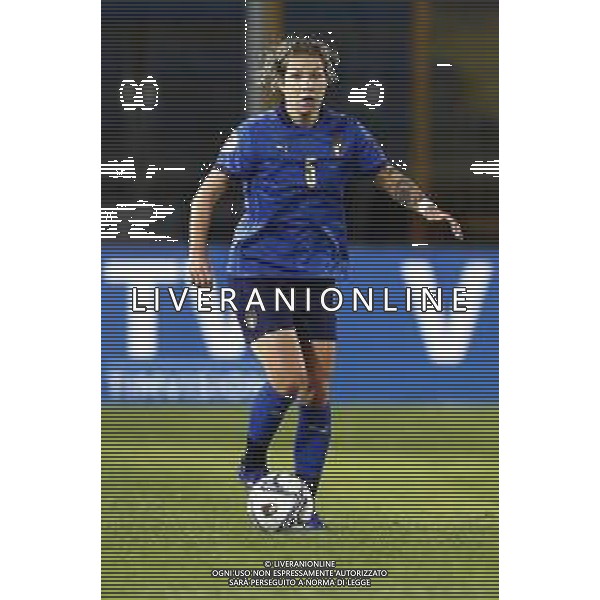 ITALIA vs DANIMARCA Qualificazioni al campionato europeo di calcio femminile 2021- 27/10/2020 nella foto: Elena Linari (Italy) ©Claudio Zamagni/Agenzia Aldo Liverani Elena Linari (Italy) during UEFA Women\'s Euro 2021 qualifying match between ITALY and DENMARK in Empoli on October 27 2020 photo credit by Claudio Zamagni/Aldo Liverani Photo Agency