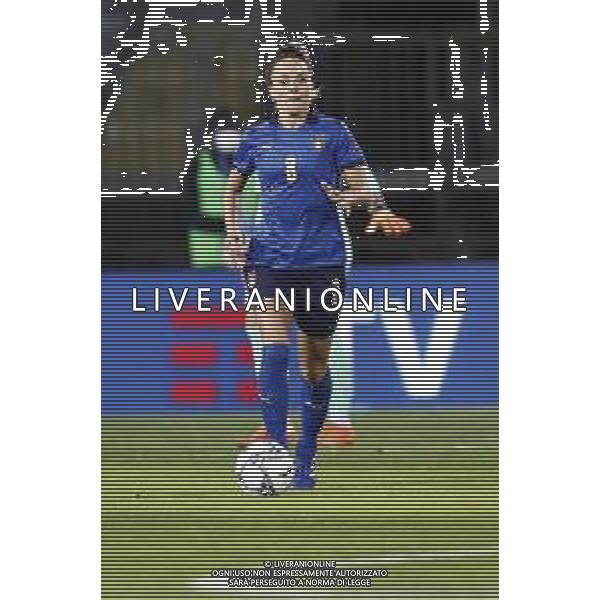 ITALIA vs DANIMARCA Qualificazioni al campionato europeo di calcio femminile 2021- 27/10/2020 nella foto: Martina Rosucci (Italy) ©Claudio Zamagni/Agenzia Aldo Liverani Martina Rosucci (Italy) during UEFA Women\'s Euro 2021 qualifying match between ITALY and DENMARK in Empoli on October 27 2020 photo credit by Claudio Zamagni/Aldo Liverani Photo Agency