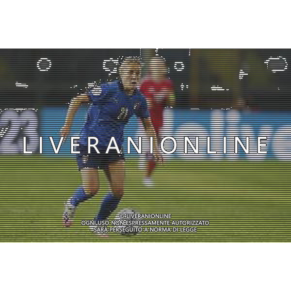ITALIA vs DANIMARCA Qualificazioni al campionato europeo di calcio femminile 2021- 27/10/2020 nella foto: Valentina Cernoia (Italy) ©Claudio Zamagni/Agenzia Aldo Liverani Valentina Cernoia (Italy) during UEFA Women\'s Euro 2021 qualifying match between ITALY and DENMARK in Empoli on October 27 2020 photo credit by Claudio Zamagni/Aldo Liverani Photo Agency