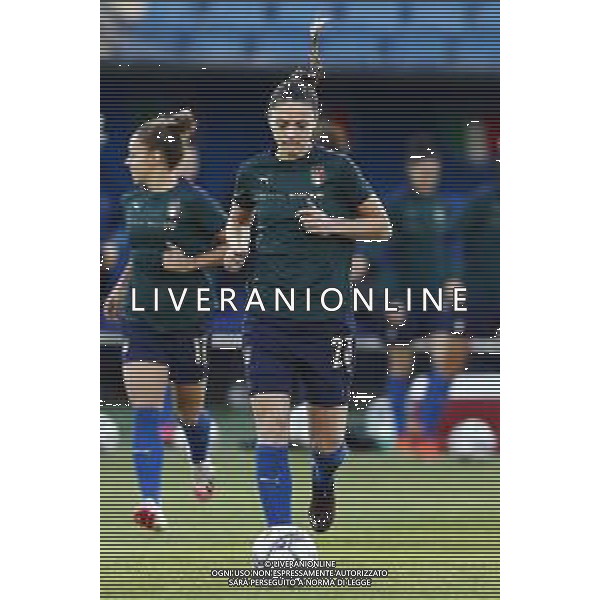 ITALIA vs DANIMARCA Qualificazioni al campionato europeo di calcio femminile 2021- 27/10/2020 nella foto: Cecilia Salvai (Italy) ©Claudio Zamagni/Agenzia Aldo Liverani Cecilia Salvai (Italy) during UEFA Women\'s Euro 2021 qualifying match between ITALY and DENMARK in Empoli on October 27 2020 photo credit by Claudio Zamagni/Aldo Liverani Photo Agency
