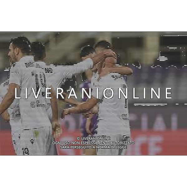 ACF Fiorentina vs Padova Calcio - Italian soccer Coppa Italia match 2020/2021, 28 October 2020 florence, Italy Photo showing: Santini of Calcio Padova celebrates after scoring a goal @LM/Matteo Papini/ AGENZIA ALDO LIVERANI SAS