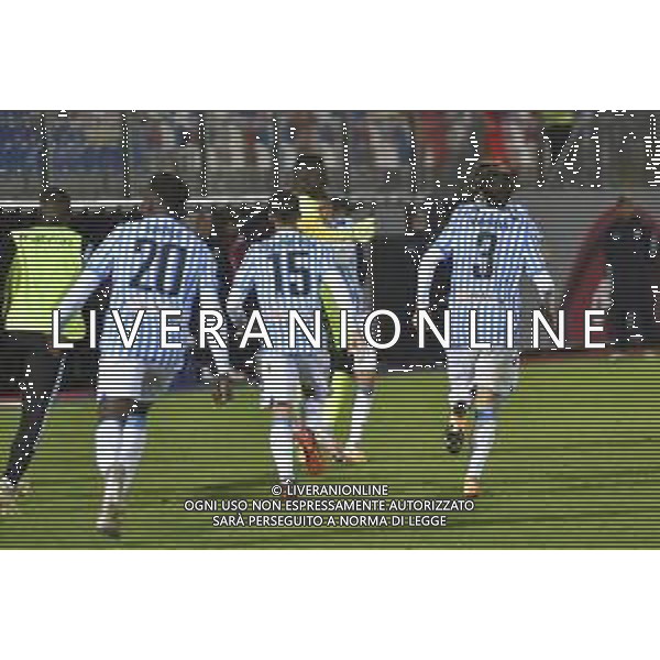 28-10-2020 CROTONE COPPA ITALIA TIM CROTONE SPAL NELLA FOTO ESULTANZA GIOCATORI SPAL AG ALDO LIVERANI SAS