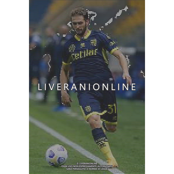 Parma Calcio 1913 vs Pescara Calcio - Italian soccer Coppa Italia match 2020/2021, 28 October 2020 Stadio Ennio Tardini, parma, Italy Photo showing: Giacomo Ricci (Parma Calcio 1913) @LM/Francesco Scaccianoce AG ALDO LIVERANI SAS