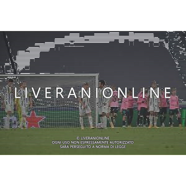 ©Falzone/Agenzia Aldo Liverani Torino 28.10.2020 Stadio Allianz Stadium Juventus vs Barcellona Champions League 2020/2021 Gruppo G Giornata 2 di 6 Nella foto : Delusione Juventus ©FALZONE / AGENZIA ALDO LIVERANI SAS